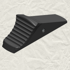Blaser R8 - steel safety slide (black color)
